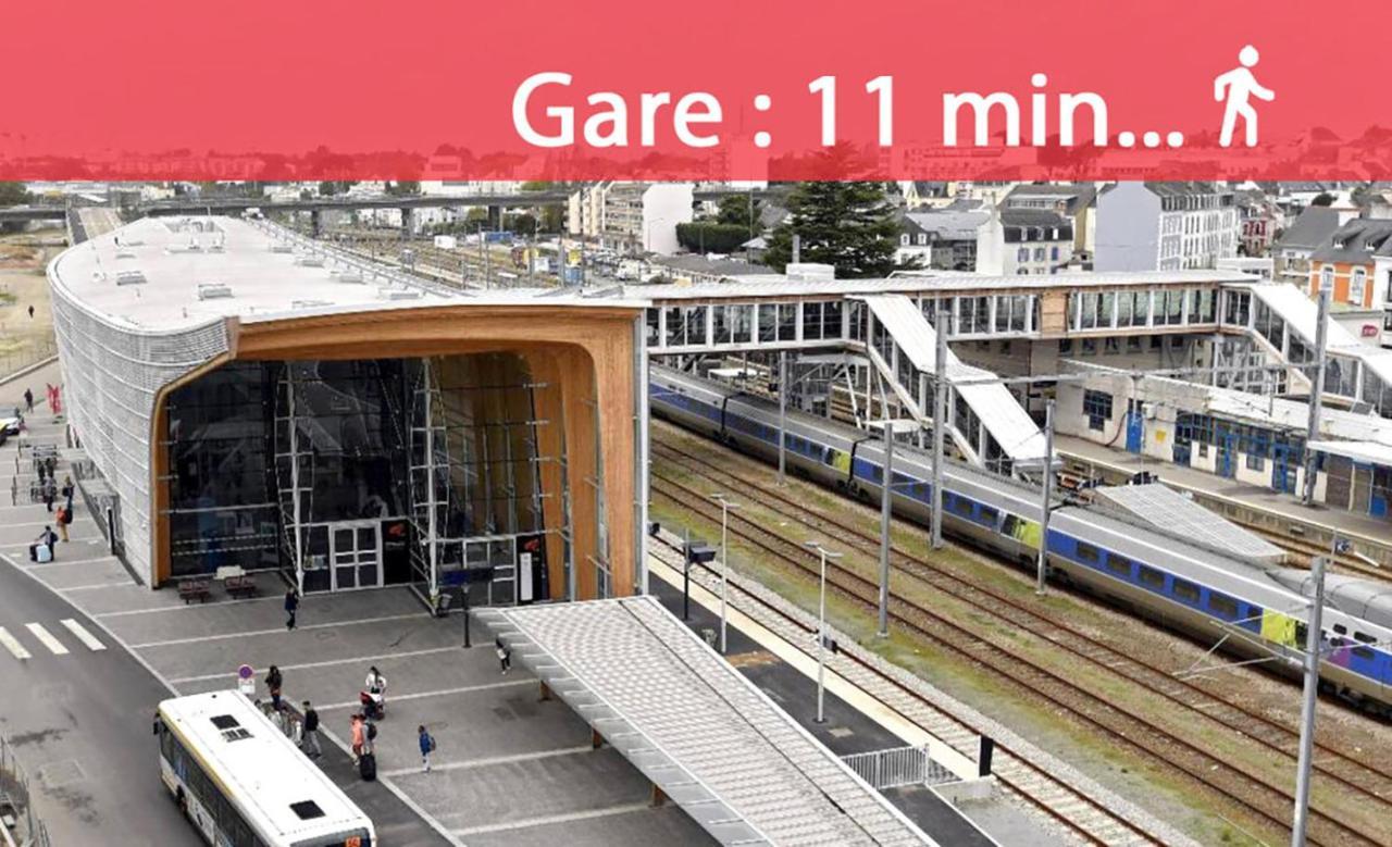 Apartmán Hypercentre - Calme Et Lumineux. Aufildelorient Exteriér fotografie