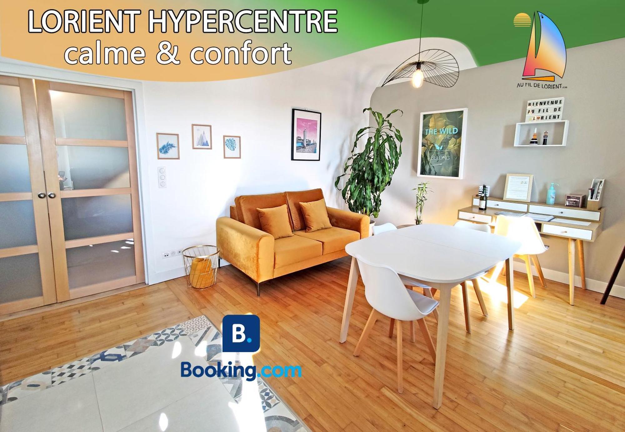 Apartmán Hypercentre - Calme Et Lumineux. Aufildelorient Exteriér fotografie